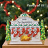 Christmas Table Top - Personalised Family Christmas Xmas Decoration - Mantel Family  - TABLE TOP