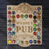 Personalised Pub Sign - 40 Beer Cap Holder