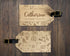 Personalised Wooden Luggage Tag - Lets Travel Together