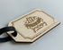 Personalised Wooden Luggage Tag - Life Is A Journey