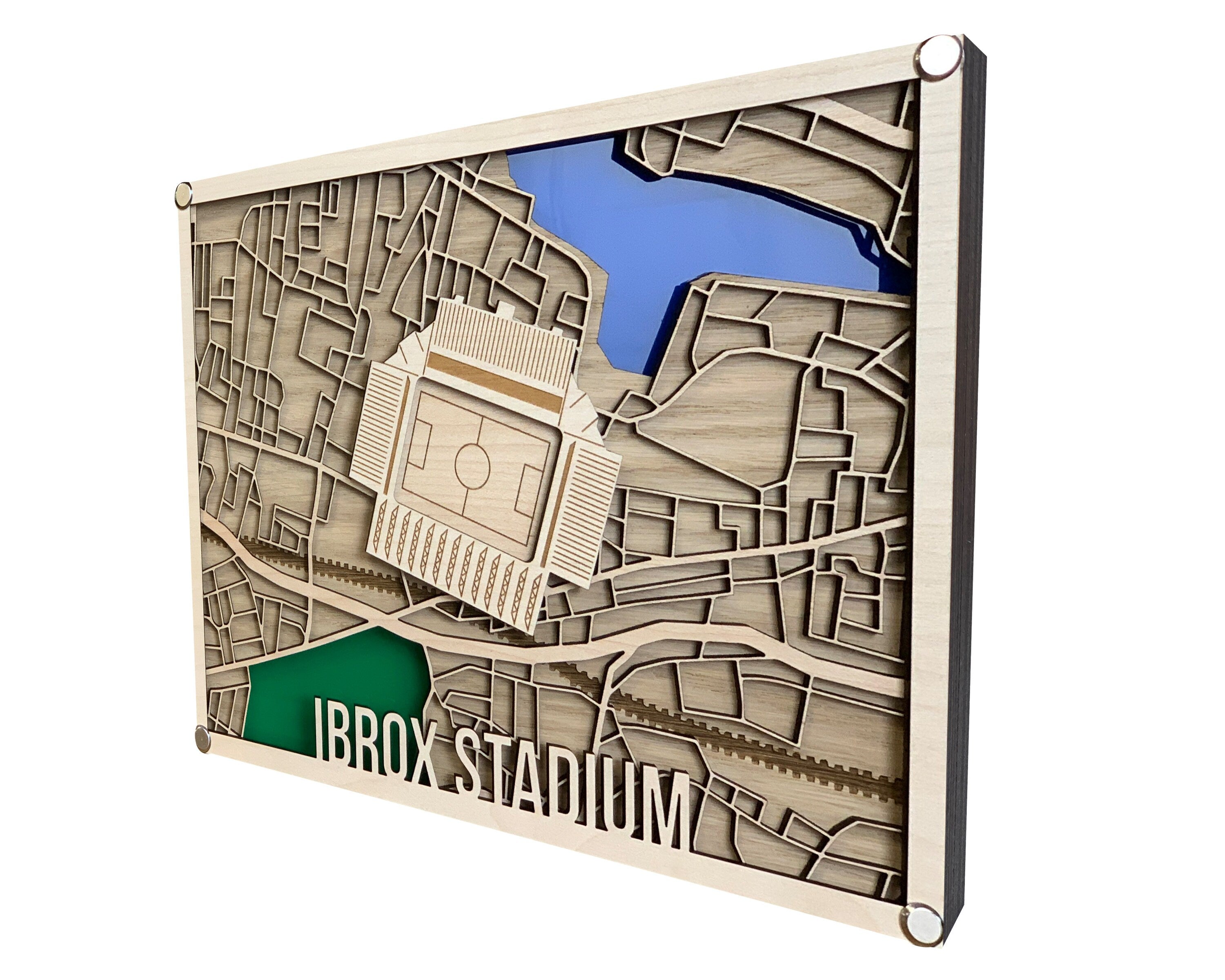 Wooden Ibrox Football Stadium, Glasgow Rangers,  The Gers