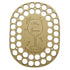 Personalised Wine Cork Collection Wall Display, Oval Shape - Ideal Wedding or Anniversary Gift