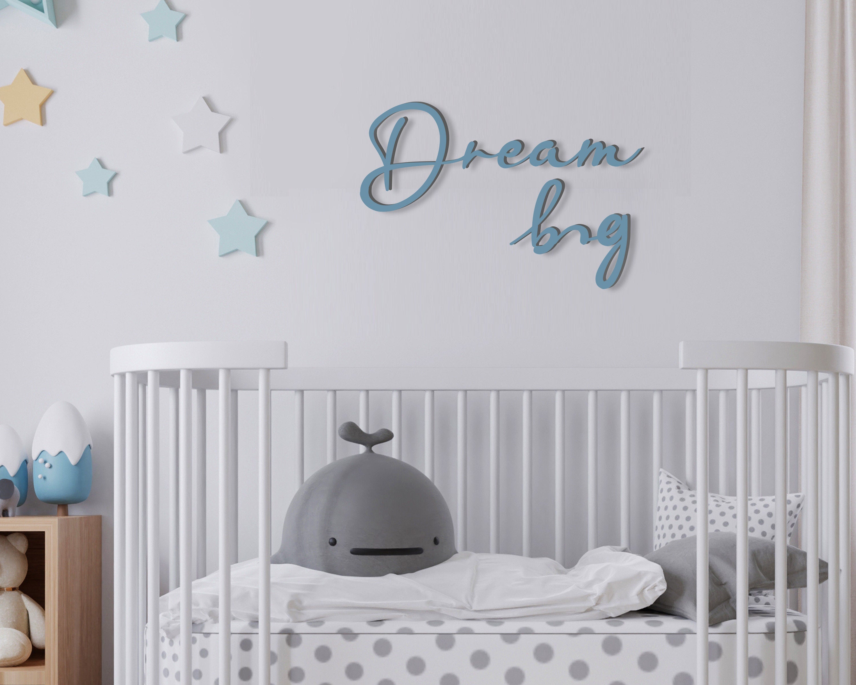 Dream Big - Home Decor, Modern Handmade Wall Art