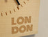 Bespoke City Themed Personalised Wall Clock- Minimalist