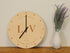 Personalised Couple Wall Clock, 5th Wedding Anniversary - Initials