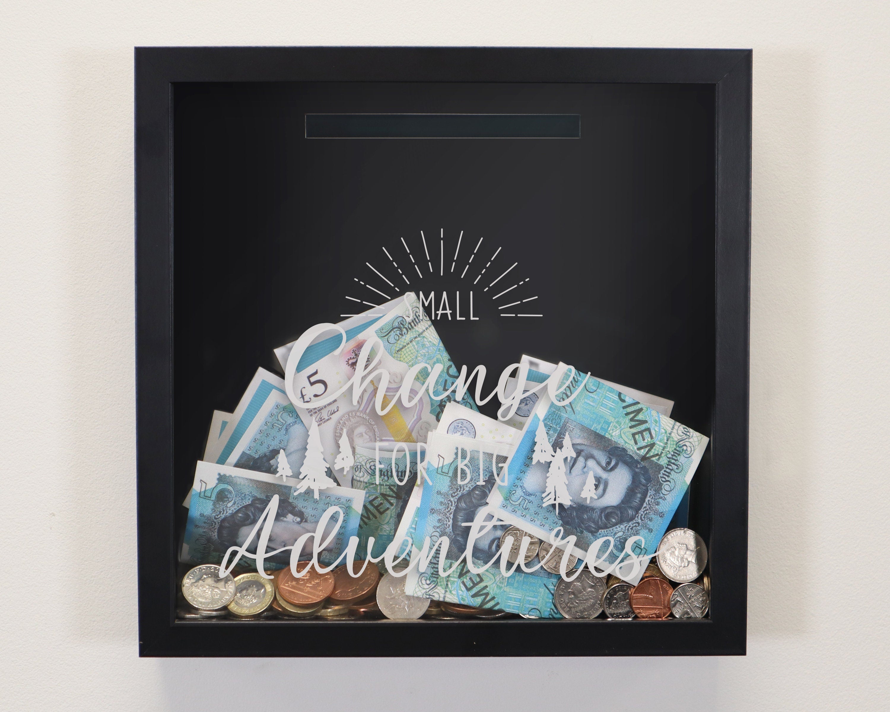 Small Change for Big Adventures Money Bank Box