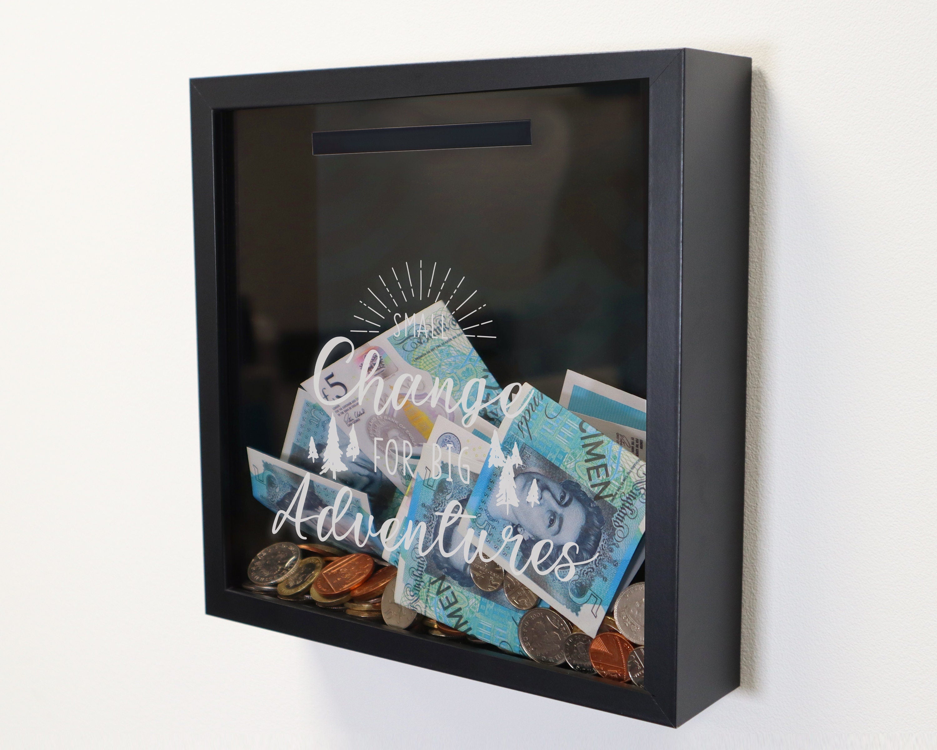Small Change for Big Adventures Money Bank Box