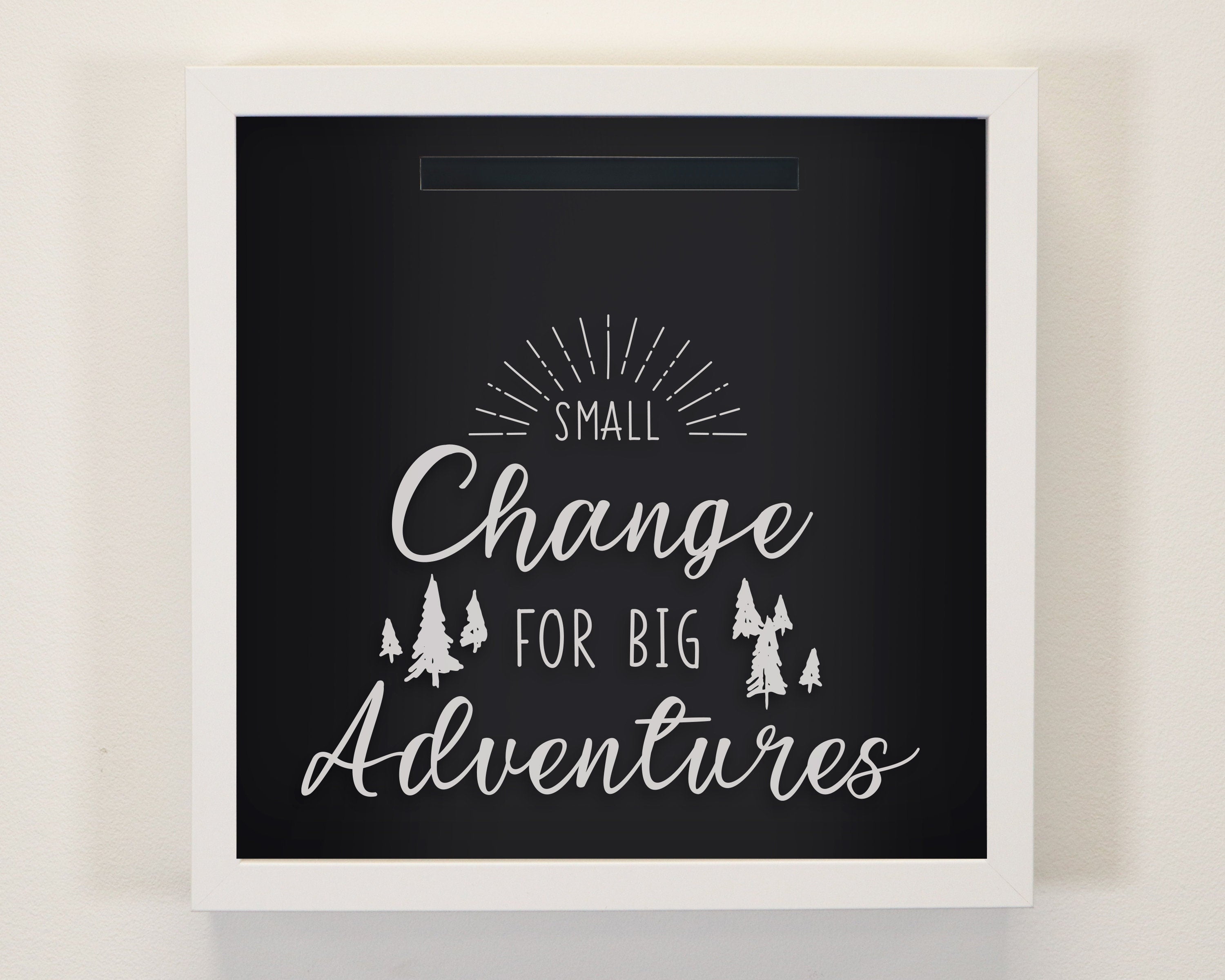 Small Change for Big Adventures Money Bank Box