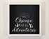 Small Change for Big Adventures Money Bank Box