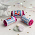 Love Hearts - Personalised Mini Love Hearts Rolls Sweets Favour - Baby Shower/Christening/Birthday - Shoes - Blue