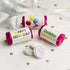 Love Hearts - Personalised Mini Love Hearts Rolls Sweets Favour - Birthday - Balloons