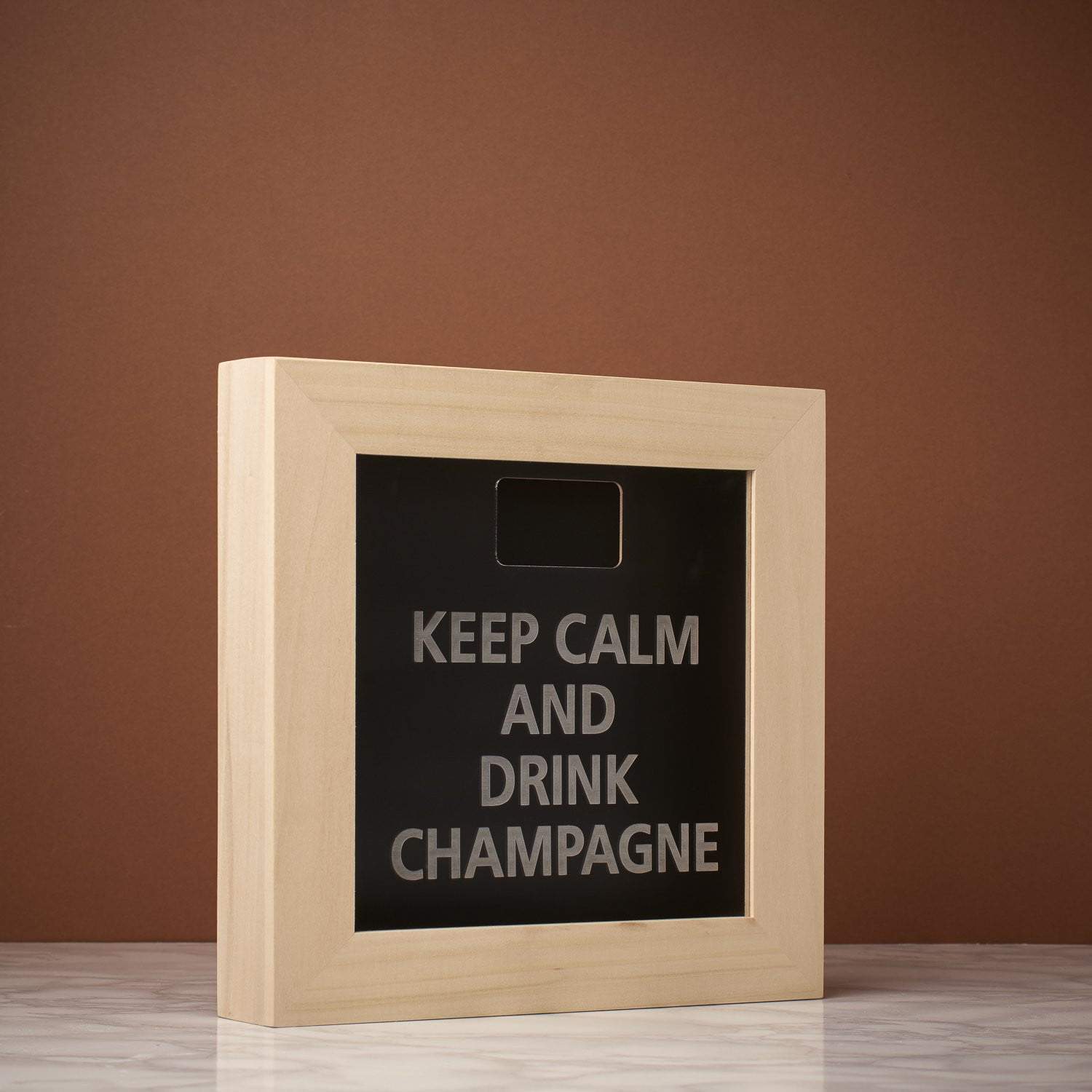 Memory Box Frame - Keep Calm & Drink ....Memory Box Frame