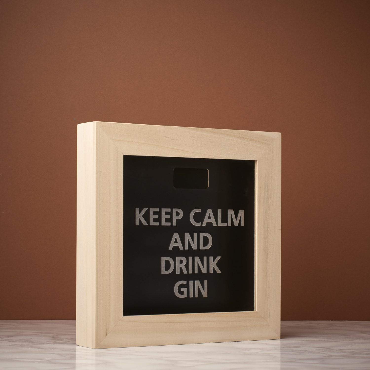 Memory Box Frame - Keep Calm & Drink ....Memory Box Frame