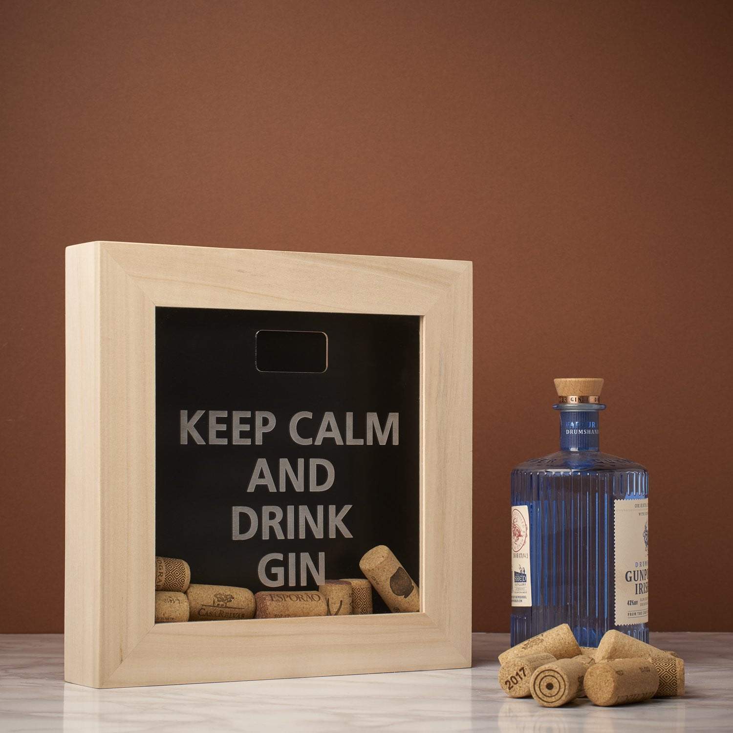 Memory Box Frame - Keep Calm & Drink ....Memory Box Frame