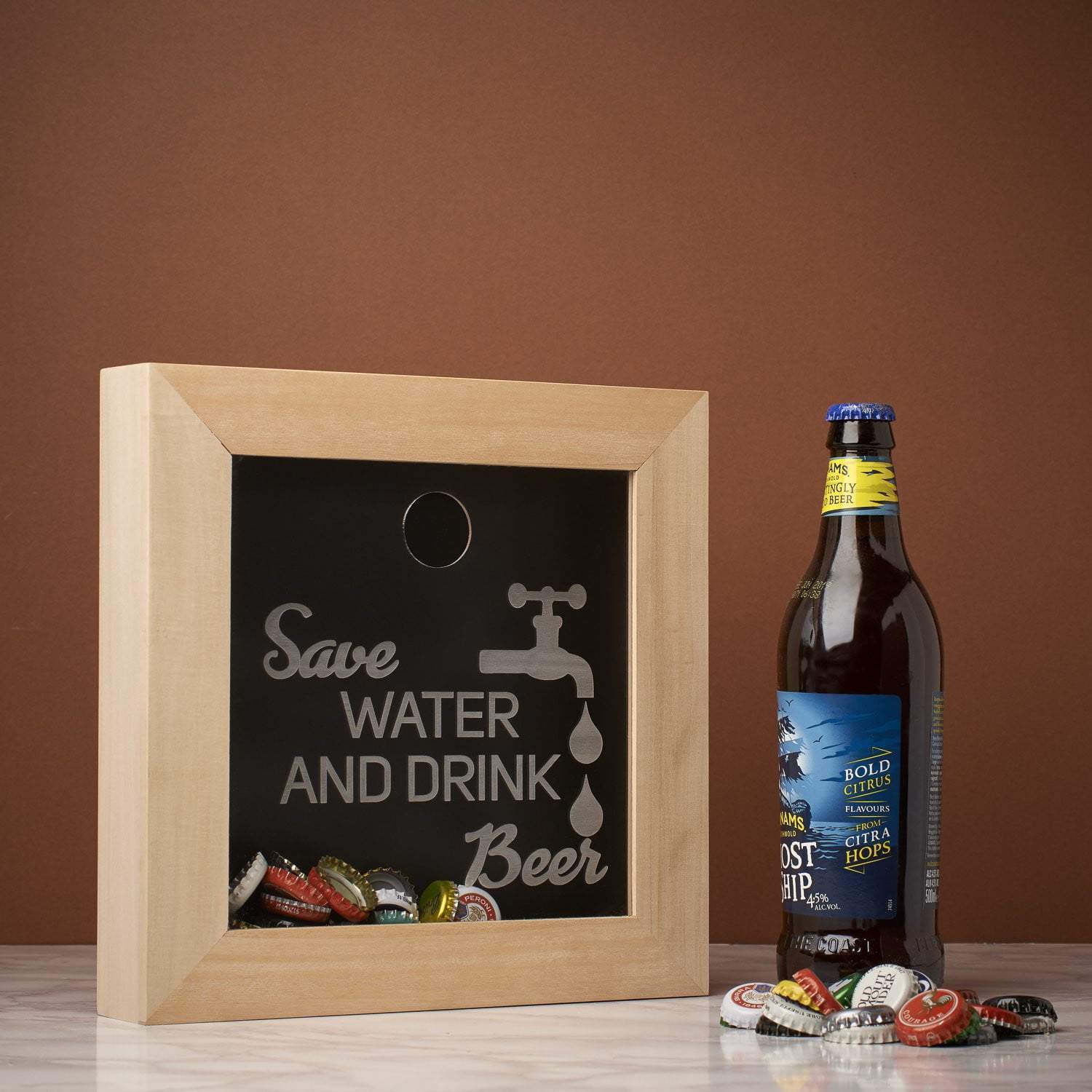 Memory Box Frame - Save Water And Drink ... Memory Box Frame