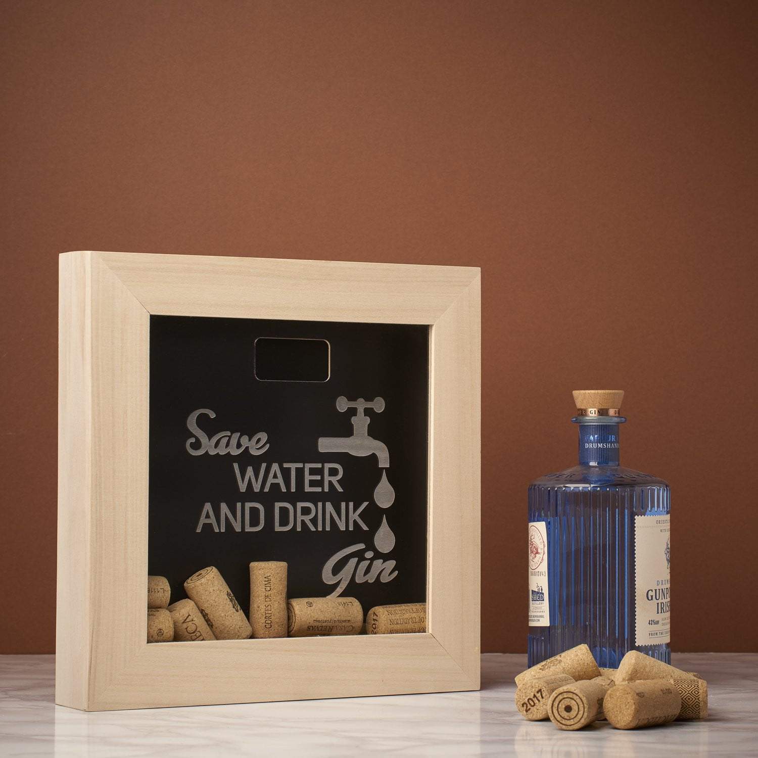 Memory Box Frame - Save Water And Drink ... Memory Box Frame