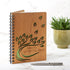 Notebook Planner - Personalised A5 Gardening Note Book, Journal, Planner - Leaf Design