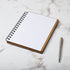 Notebook Planner - Personalised A5 Memorial Service Guest Book - Memorial Guest Book Design