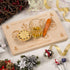 Personalised  Wooden Christmas Eve Santa Treat Platter  - Squares