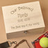 Pet Memorial Box - Personalised Pet Memorial Wooden Keepsake Box  - Our Beloved