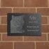Pet Memorial Plaque - Personalised Slate Pet Memorial Grave Marker Plaque
