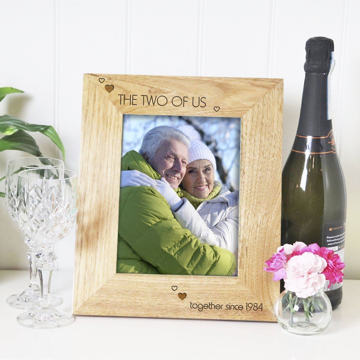 Photo Frame - Personalised Couples Photo Frame - The Two Of Us Since