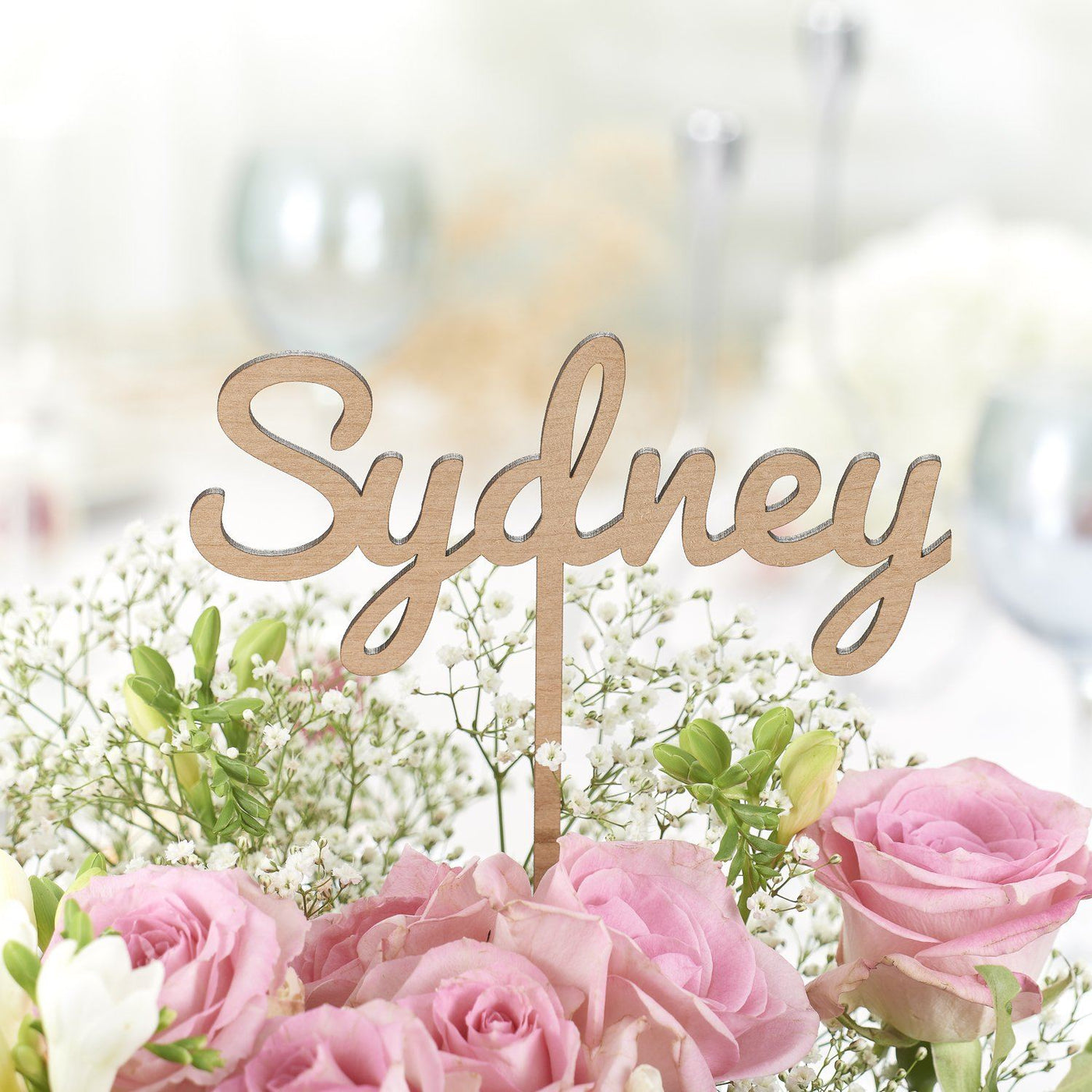 Rustic Wooden Wedding Table Names – Tabetha's Touch