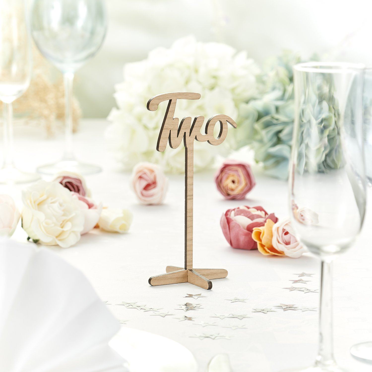 Table Numbers And Names - Rustic Wooden Wedding Table Numbers In Words