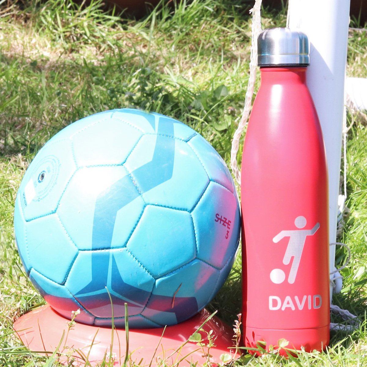 Water Bottle - Personalised Insulated Drinks Bottle - Sports Icon