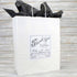 Wedding Favour Bag - Large Personalised Wedding Favour Gift Bag - Bridesmaid, Usher, Page Boy, Flower Girl