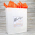 Wedding Favour Bag - Large Personalised Wedding Favour Gift Bag - Bridesmaid, Usher, Page Boy, Flower Girl