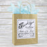 Wedding Favour Bag - Personalised Vintage Style Wedding Favour Gift Bag - Bridesmaid, Usher, Page Boy, Flower Girl
