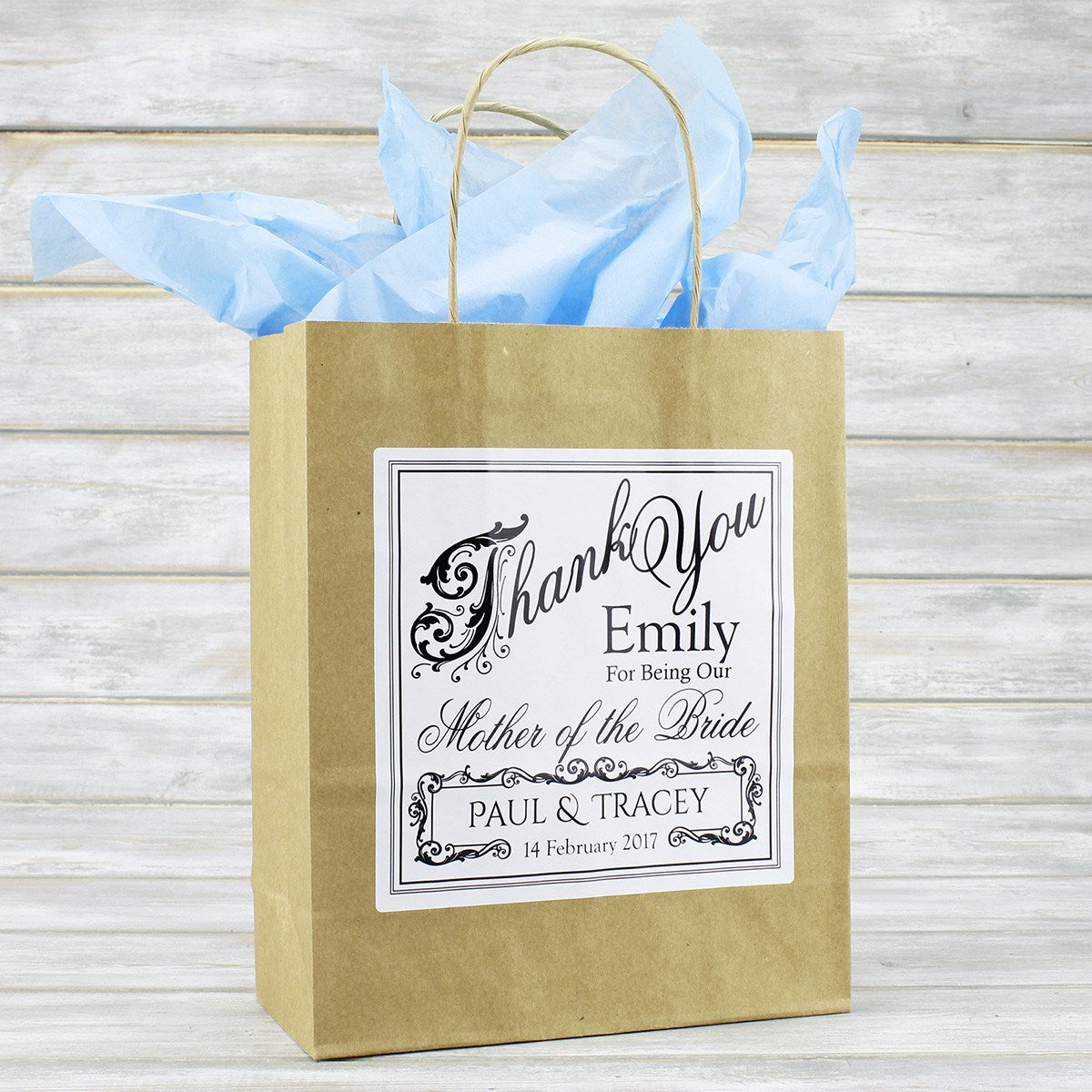 Mother of the bride gift bag shop