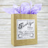 Wedding Favour Bag - Personalised Vintage Style Wedding Favour Gift Bag - Bridesmaid, Usher, Page Boy, Flower Girl