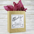 Wedding Favour Bag - Personalised Vintage Style Wedding Favour Gift Bag - Bridesmaid, Usher, Page Boy, Flower Girl