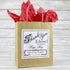 Wedding Favour Bag - Personalised Vintage Style Wedding Favour Gift Bag - Bridesmaid, Usher, Page Boy, Flower Girl