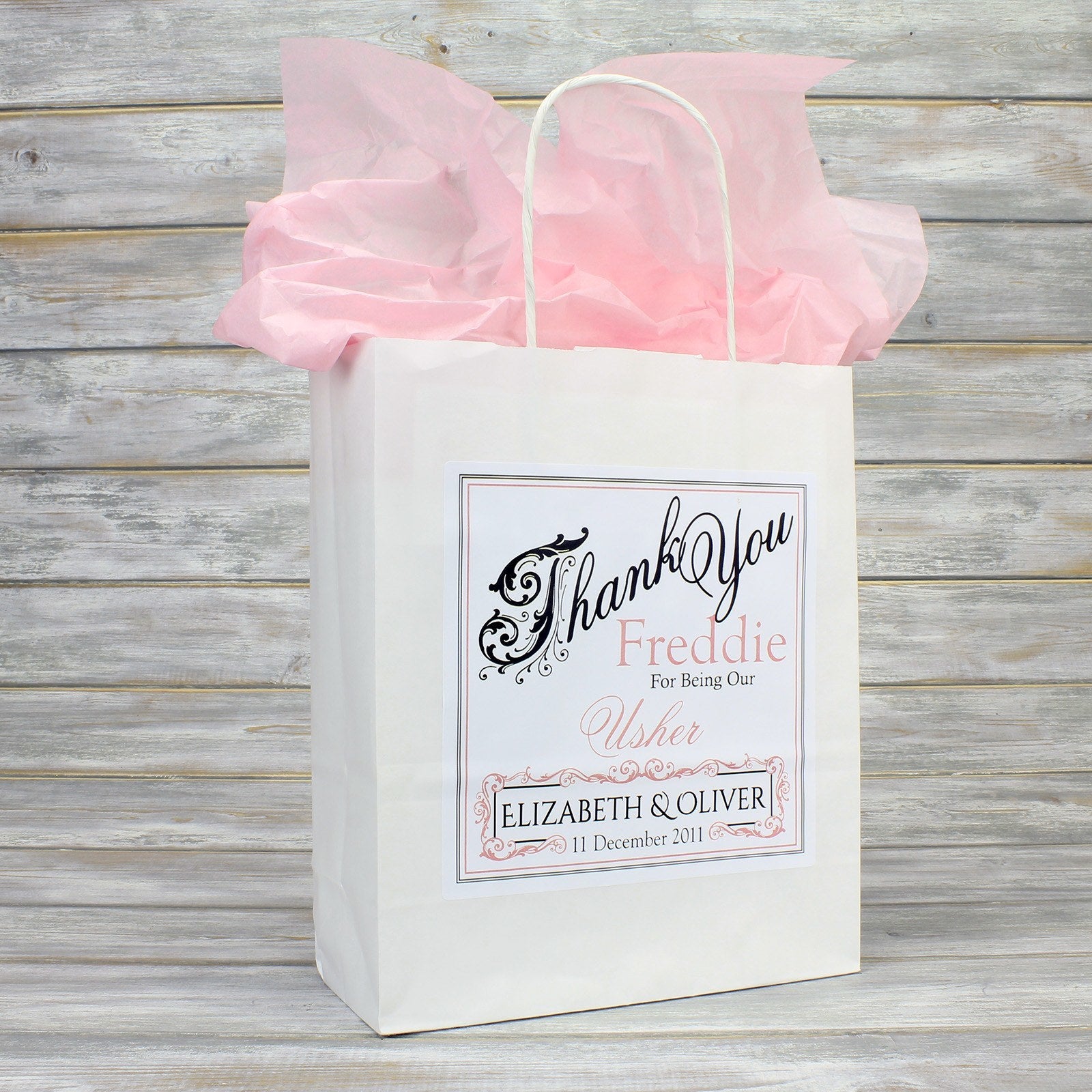 DIY CUSTOM GIFT BAGS | Dimples and Tangles