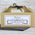 Wedding Favour Box - Personalised Children's Or Guest Wedding Favour Box